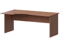 Письменный стол криволинейный, левый