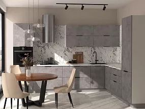 Модульная кухня Бетон