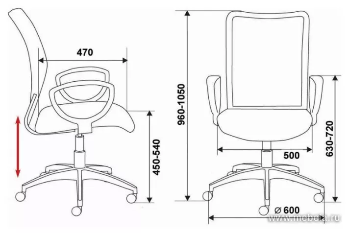 кресло CH-599AXSN