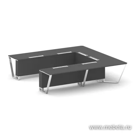 столы Стил Мит Хром