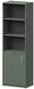 Офисный шкаф комбин. узк. открытый