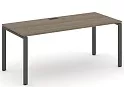 Стол руководителя на металлокаркасе на П-образных опорах