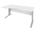 Стол эргономичный на металлокаркасе (левый)