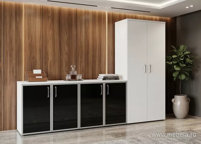 кабинет Оникс Люкс Белый