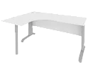 Стол эргономичный на металлокаркасе (левый)