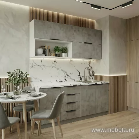Модульная кухня Бетон