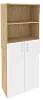 Офисный шкаф высокий широкий (2 средних фасада ЛДСП)