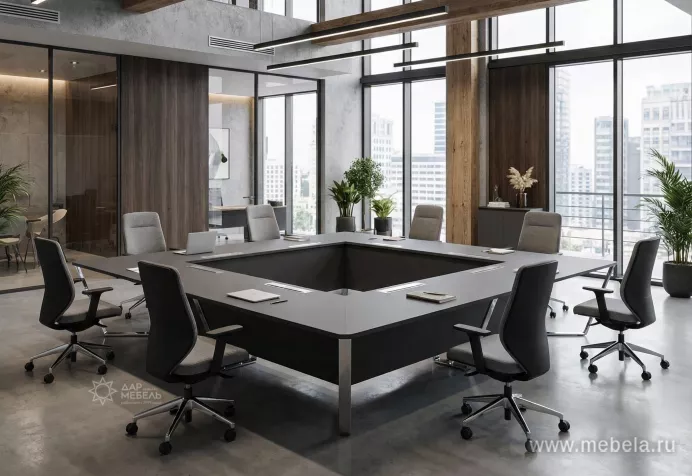 столы Стил Мит Хром