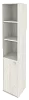 Офисный шкаф высокий узкий левый