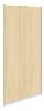 Дверь низкая для шкафа-купе ЛДСП