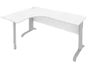 Стол эргономичный на металлокаркасе (левый)