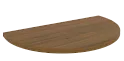 Полукруг на один стол