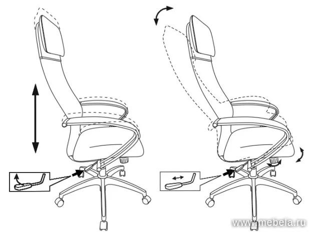 кресло CH-608/Black