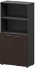 Офисный шкаф высокий полузакрытый