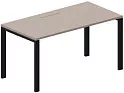 Стол письменный (меламиновый аутлет) на П-образном металлокаркасе Strike