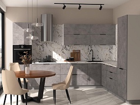 Модульная кухня Бетон