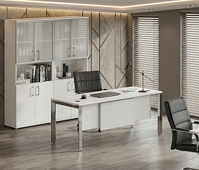 кабинет Оникс Люкс Белый